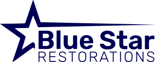 Blue Star Restoration Logo